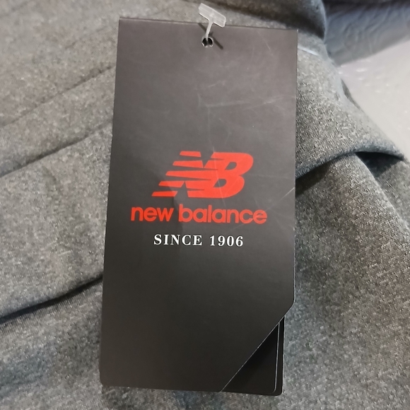 New Balance sz S Heathered Gray Lightweight Quarter Zip Pullover Lined Jacket - Picture 7 of 15